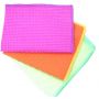 Waffle Mesh Microfiber Towel Mesh shape and with different Sizes and Colors