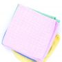 Hand/Face Towel with Weft Knitting