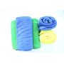 Microfiber Bath/Face Towel with Gride Mesh& Weft Knitting