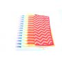 Sport Microfiber Towel with Printed Strip
