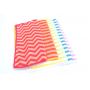 Sport Microfiber Towel with Printed Strip